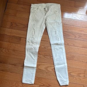 RALPH LAUREN DENIM AND SUPPLY KAYLA WHITE 26